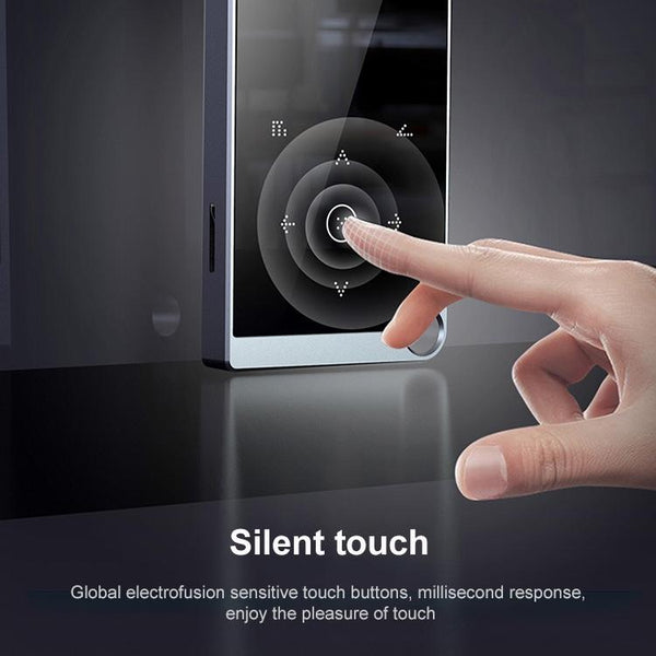 2.4 Inch Touch Mp4 / Mp3 Player 4Gb Memory E Book Alarm Timer No Bluetooth Red Ipods & Mp3 Players