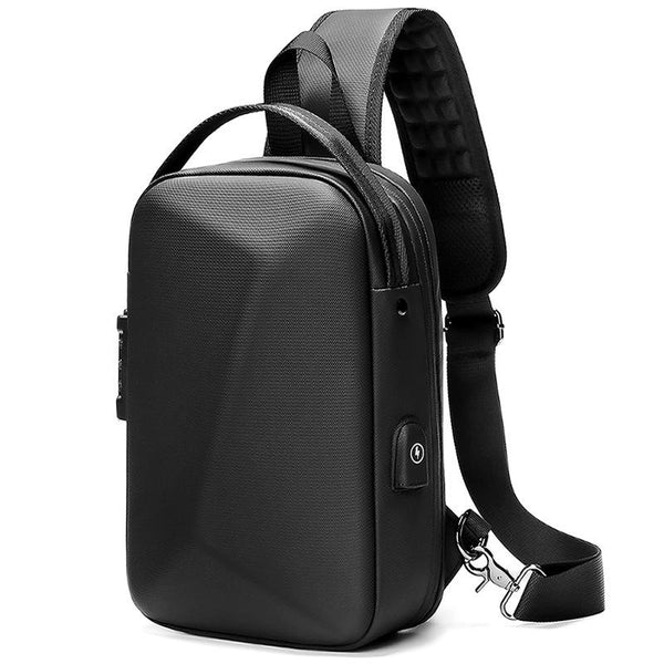 Waterproof Chest Bag Usb Port Lightweight Outdoor Shoulder Messenger Bags