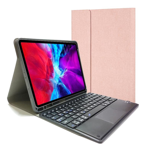 Bluetooth Keyboard Tablet Case For Ipad Pro 11 Detachable Touch Leather Holder Pen Slot Black Keyboards