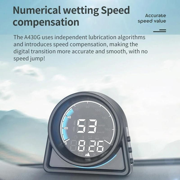 Real Speed Locator Technology Altitude Meter For Vehicles Speedometers