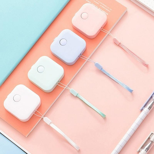 Compact Leather Measuring Tape 1.5M Mini Cute Portable Measuring Tapes