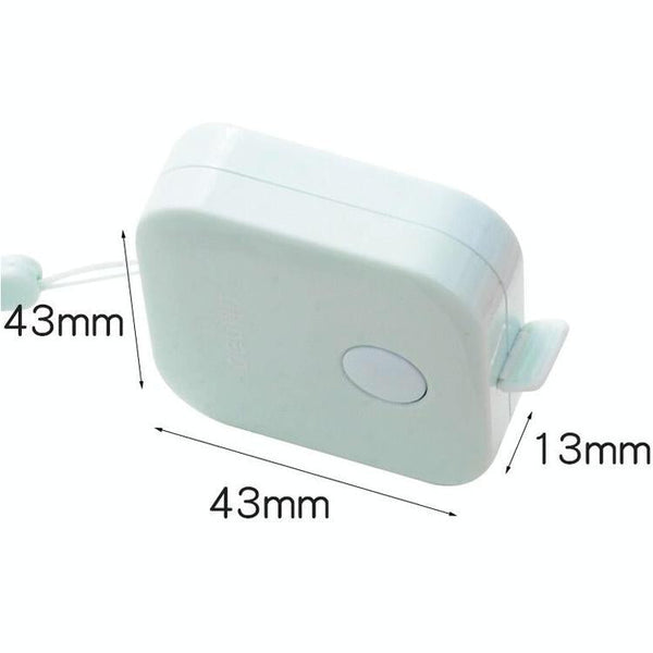Compact Leather Measuring Tape 1.5M Mini Cute Portable Measuring Tapes