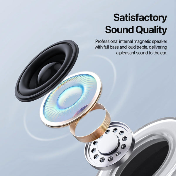 5 In 1 Magnetic Wireless Charger With Bluetooth Speaker Chargers & Cradles