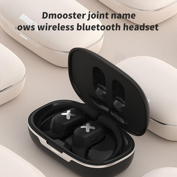 Bluetooth Earphones With Mount Design White Earbuds