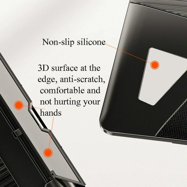 Laptop Stand Height Foldable Heat Dissipation Elegant Black Stands Holders & Car Mounts