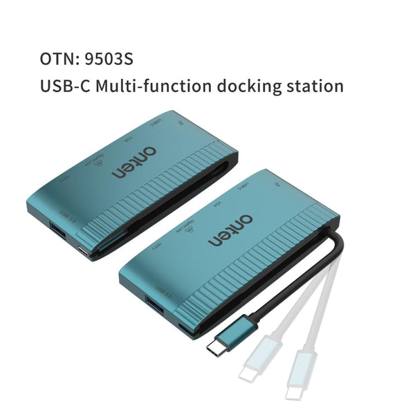 6 In 1 Usb C Docking Station With Hdtv Vga Gigabit Data Pd 3.0 Chargers & Docking Stations