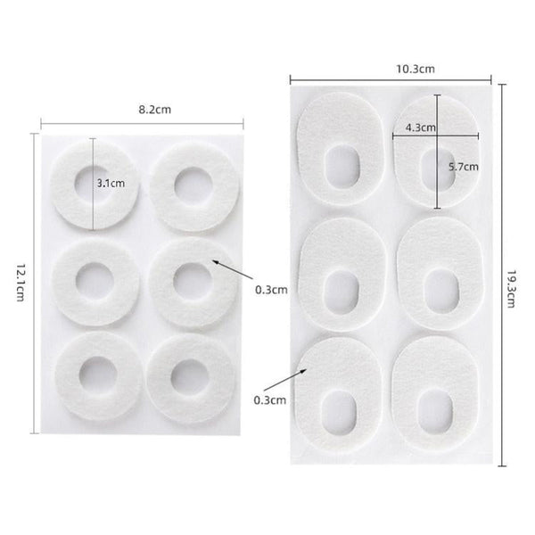 Chicken Eye Stick Foot Pain Patch Anti Wear Felt Circular Bandages Gauze & Dressings