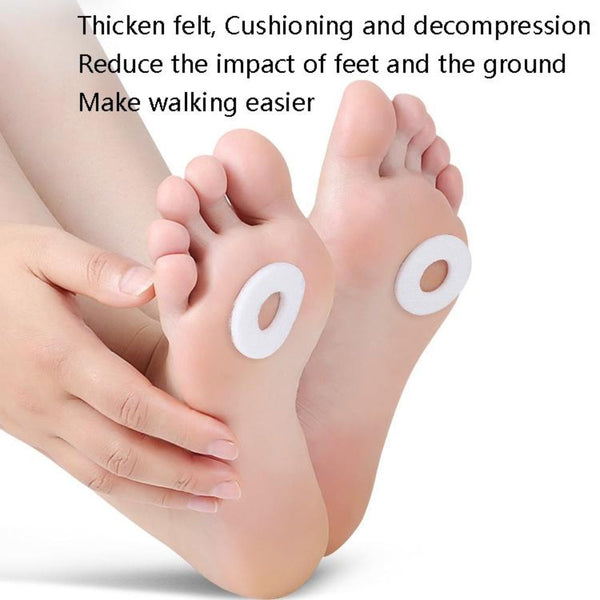 Chicken Eye Stick Foot Pain Patch Anti Wear Felt Circular Bandages Gauze & Dressings