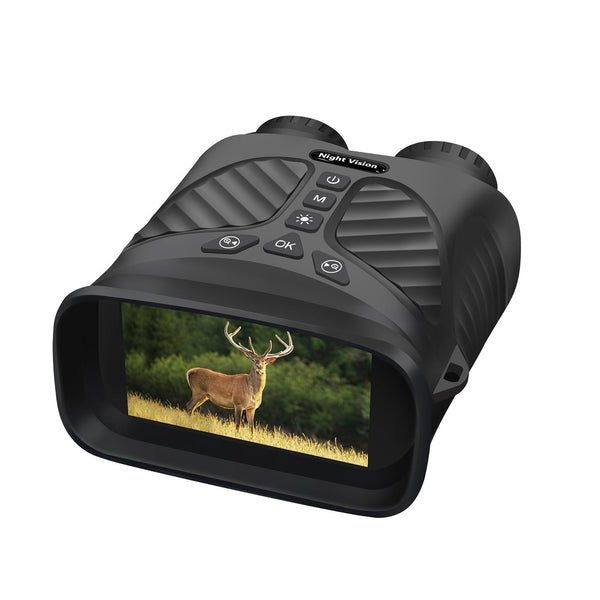 3 Ips Screen Digital Night Vision Binoculars With Display Black Binoculars & Monoculars