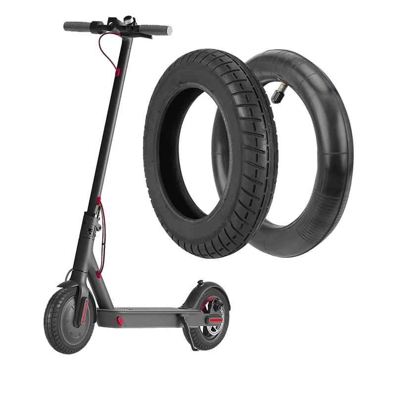 10X2 Inner Tube & Outer Tire Combo For Xiaomi M365 / Pro Electric Scooter Black Accessories Parts