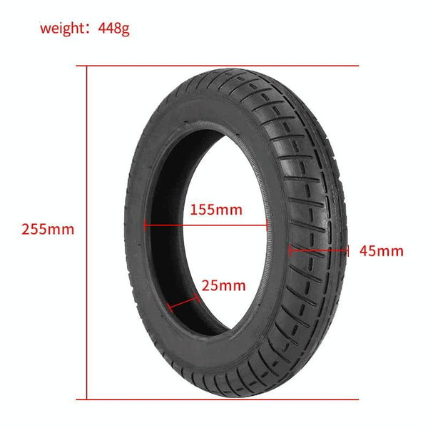 10X2 Inner Tube & Outer Tire Combo For Xiaomi M365 / Pro Electric Scooter Black Accessories Parts