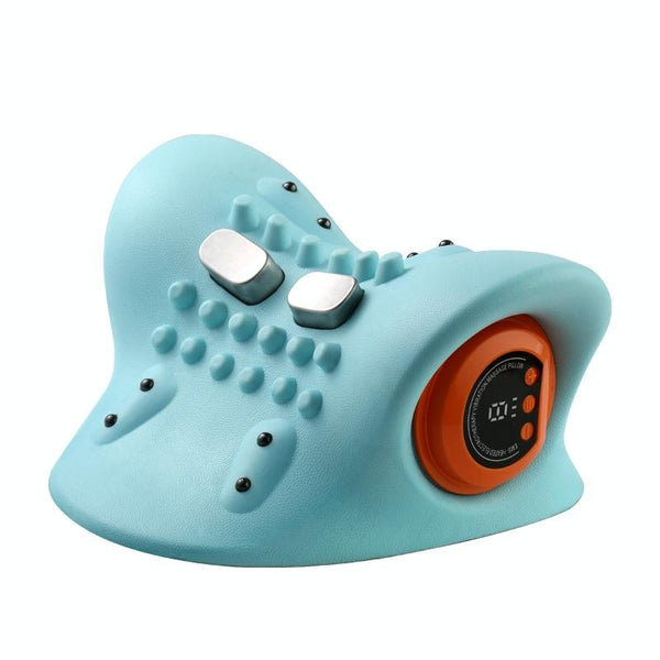 Blue Hot Compress Shoulder & Neck Massager Massagers