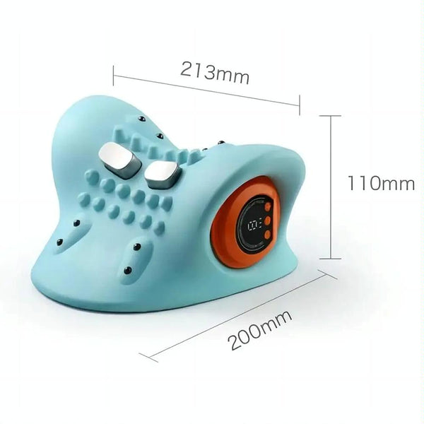 Blue Hot Compress Shoulder & Neck Massager Massagers