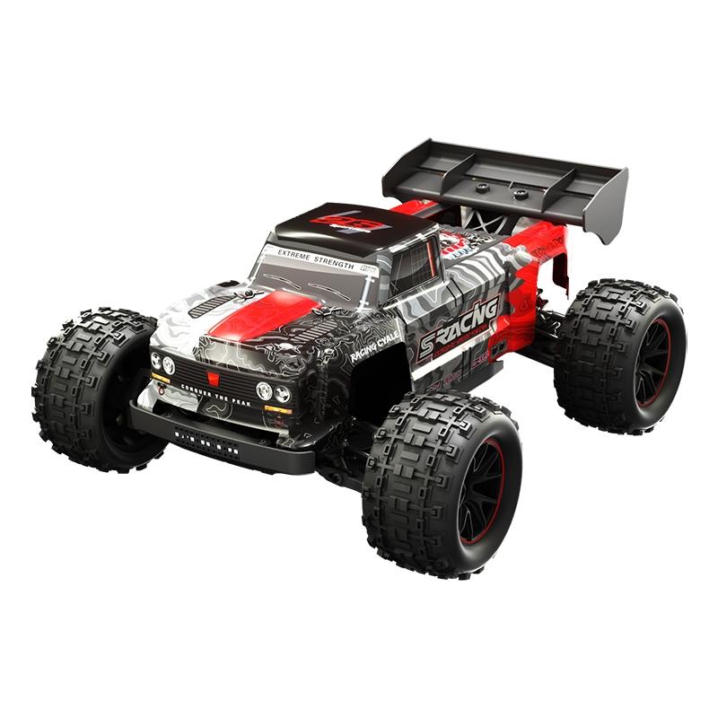 Off Road Remote Control Car Electric 4Wd Alloy Bigfoot Red Rc Model Vehicles