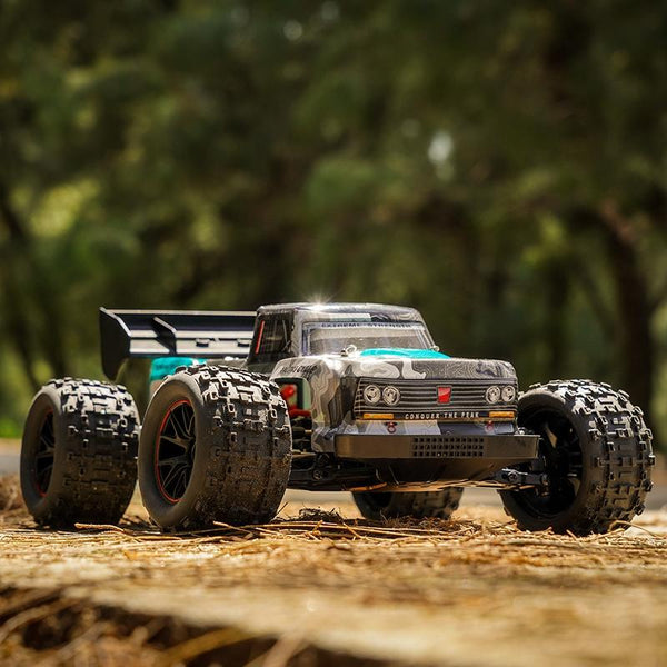Off Road Remote Control Car Electric 4Wd Alloy Bigfoot Red Rc Model Vehicles