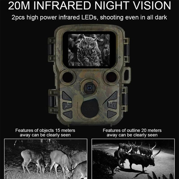 Outdoor Night Vision Camera With 4K Hd And Infrared Induction Camouflage Design Digital Cameras
