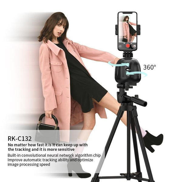 Smart 360 Degree Live Video Recording Desktop Stabilizer Stabilizers