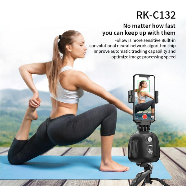 Smart 360 Degree Live Video Recording Desktop Stabilizer Stabilizers