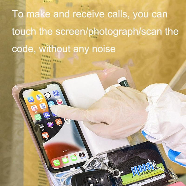 Waterproof Shoulder Messenger Bag For Sundries Phone Compatible Black Bags