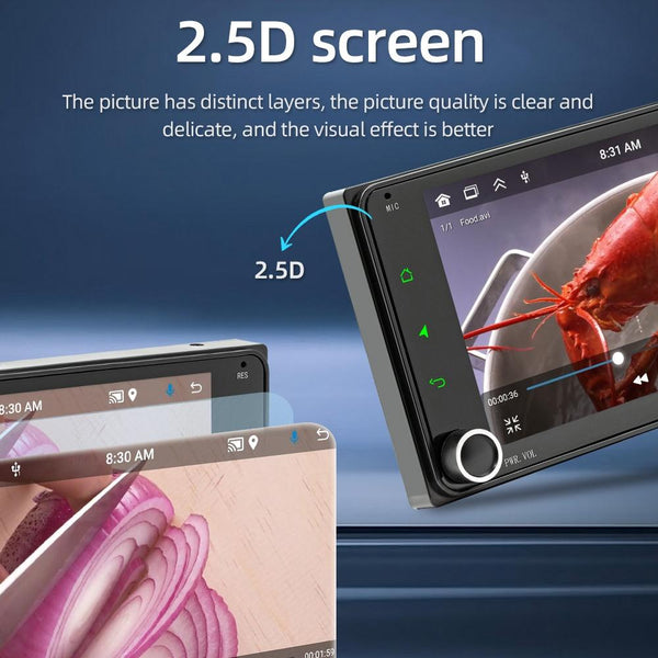 7 Inch Android Navigation For Toyota Corolla Bluetooth Fm 1 + 32G Video In Dash Units W/O Gps