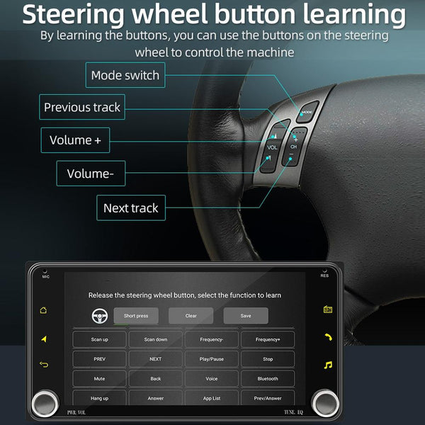 7 Inch Android Navigation For Toyota Corolla Bluetooth Fm 1 + 32G Video In Dash Units W/O Gps