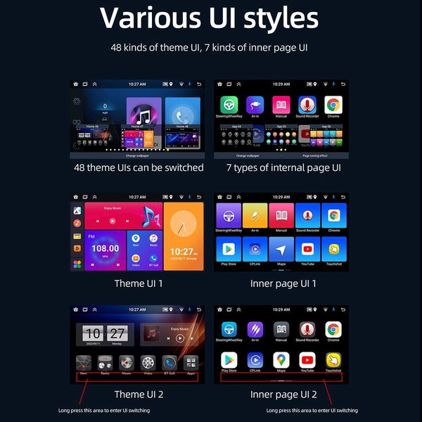 7 Inch Android Navigation For Toyota Corolla Bluetooth Fm 1 + 32G Video In Dash Units W/O Gps