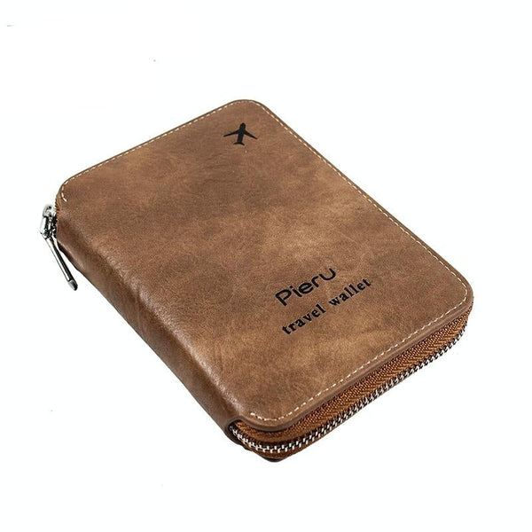 Rfid Blocking Travel Document Pouch Black Id & Document Holders