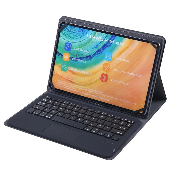 Universal 9 10 Inch Tablet Keyboard Case With Detachable Bluetooth Touch Stand Black Cases Covers Keyboard Folios