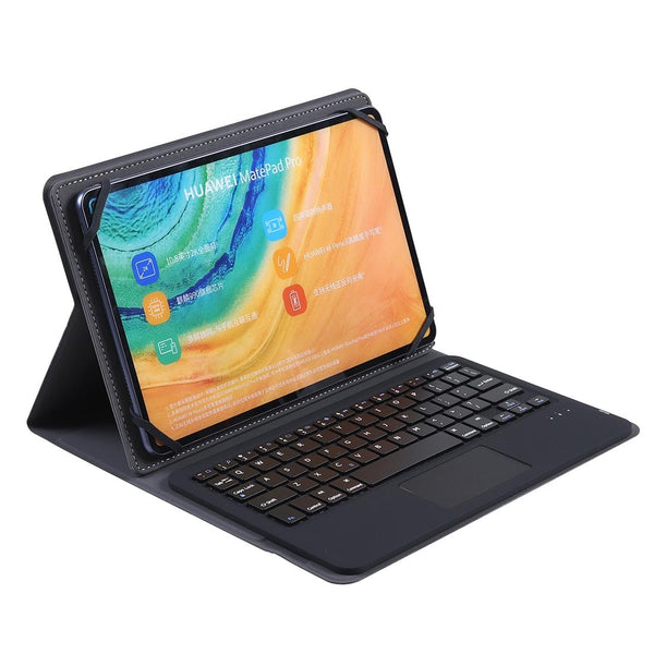 Universal 9 10 Inch Tablet Keyboard Case With Detachable Bluetooth Touch Stand Black Cases Covers Keyboard Folios