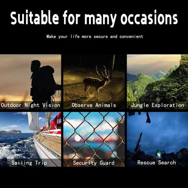 4K Hd Digital Night Vision Binocular For Outdoor Camouflage Binoculars & Monoculars