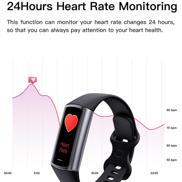 Waterproof C68l Fitness Tracker Ip67 White Smart Watches