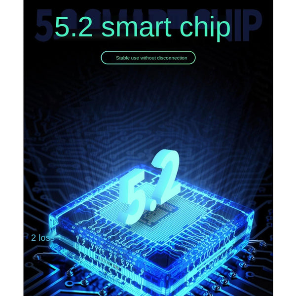 Wireless Gaming Bluetooth Earphones Black Headsets