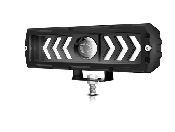 6 Inch Arrow Monocular Spotlight Black Led Car Lights