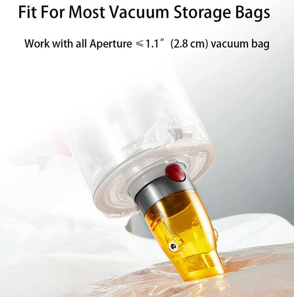 Universal Vacuum Suction Tip Adapter For Dyson Vacs Yellow Vacuum Cleaner Parts