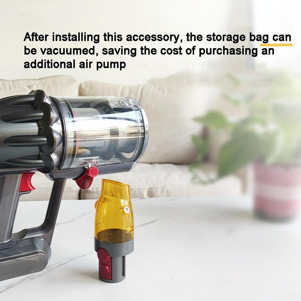 Universal Vacuum Suction Tip Adapter For Dyson Vacs Yellow Vacuum Cleaner Parts