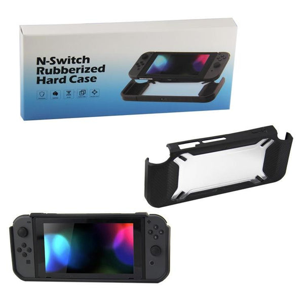 Nintendo Switch Back Cover Scratch Resistant Black + White Bags Skins & Travel Cases