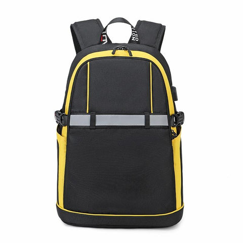 Student Backpack Lightweight And Durable Ideal For School Large Yellow Backpacks & Bags