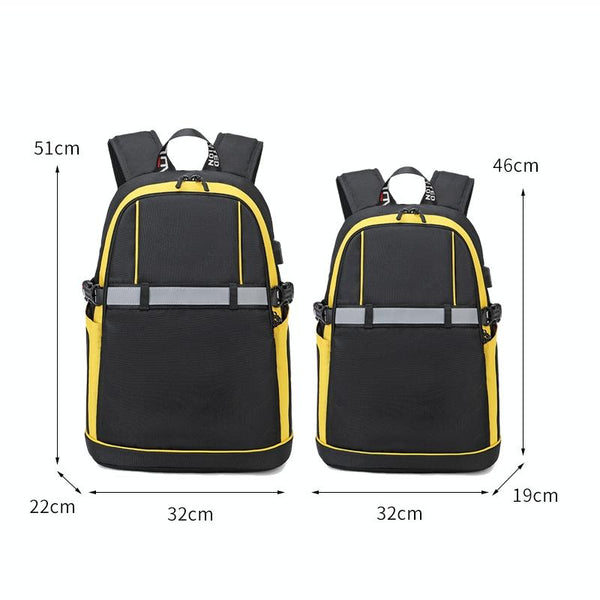 Student Backpack Lightweight And Durable Ideal For School Large Yellow Backpacks & Bags