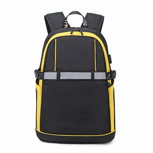 Student Backpack Lightweight And Durable Ideal For School Large Yellow Backpacks & Bags
