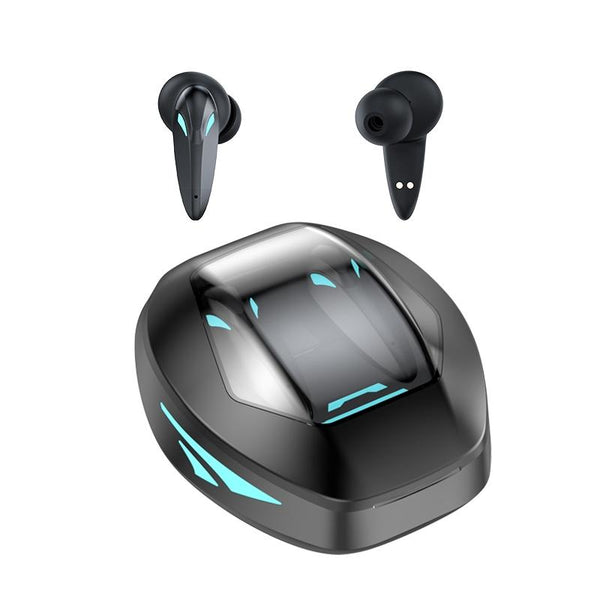 Wireless Gaming Earphones With Noise Reduction Black Earbuds