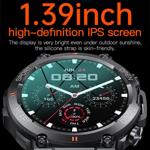 Steel Strap Wristband With Heart Rate And Blood Pressure Monitoring Black Milanese Smart Watches