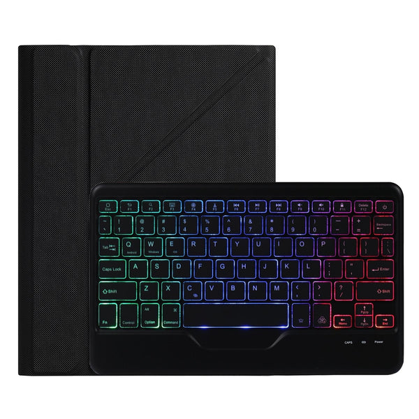 Bluetooth Keyboard Leather Case For Ipad 9.7 Triangle Holder & Pen Slot Black Diamond Pattern Keyboards