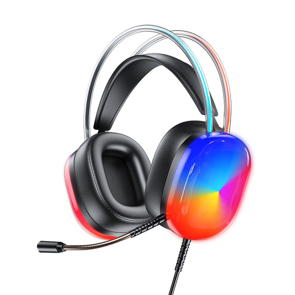 Pro Luminous Wired 2M Cable Black Headphones