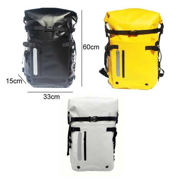 Waterproof Diving Fins Bag Scuba Swimming Backpack Black Gear Bags