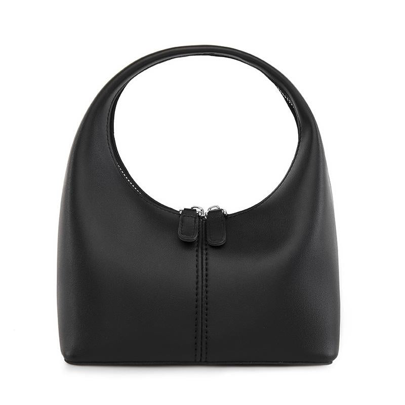 Chic Leather Women Handbag Sleek Design Black Women's Bags & Handbags