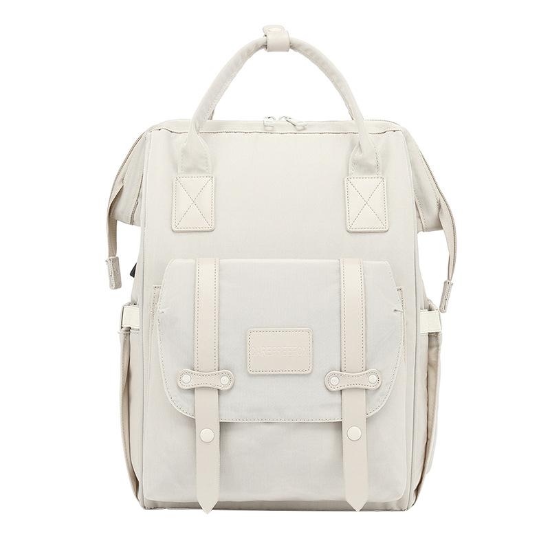 Convertible Diaper Bag Backpack For Little One Care Cream Nappy Bags