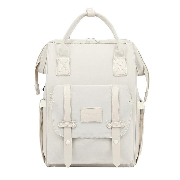 Convertible Diaper Bag Backpack For Little One Care Cream Nappy Bags