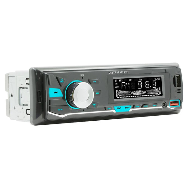 Car Mp3 Player With Voice Assistant & Fm Colourful Lights Black Ipods & Mp3 Players