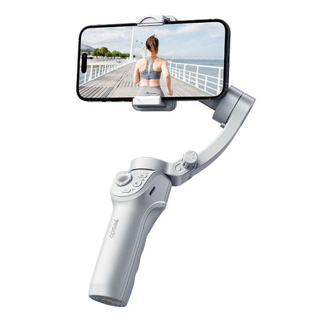 Three Axis Handheld Gimbal For Sf18 Phone Anti Shake White Stabilizers