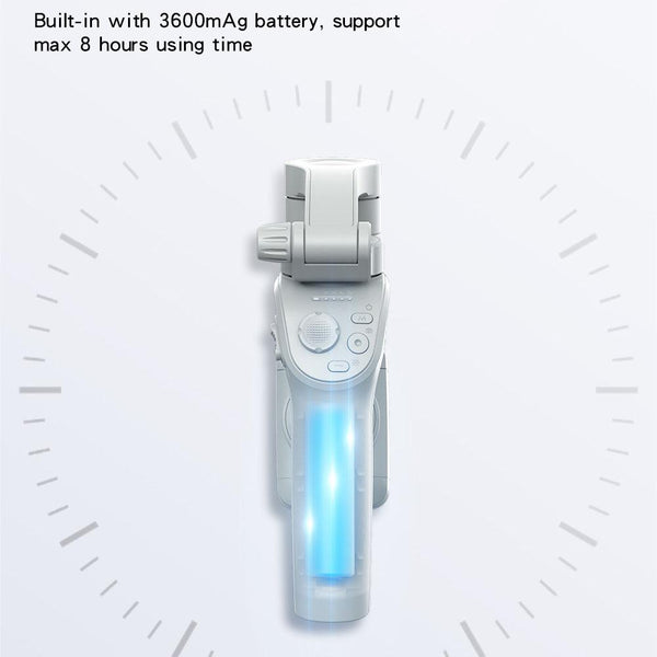Three Axis Handheld Gimbal For Sf18 Phone Anti Shake White Stabilizers